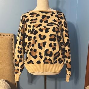ENTRO Leopard Sweater